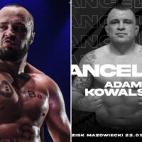 Tomasz Narkun nie przyjął zastępstwa na galę CAVE MMA 3