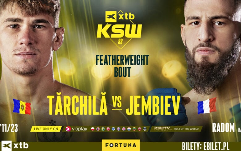 Daniel Tărchila vs Ramzan Jembiev kolejną walką gali XTB KSW 88