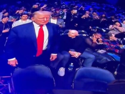Donald Trump był obecny na UFC 295