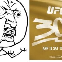 Roszczeniowi kibice vs. plakat UFC 300