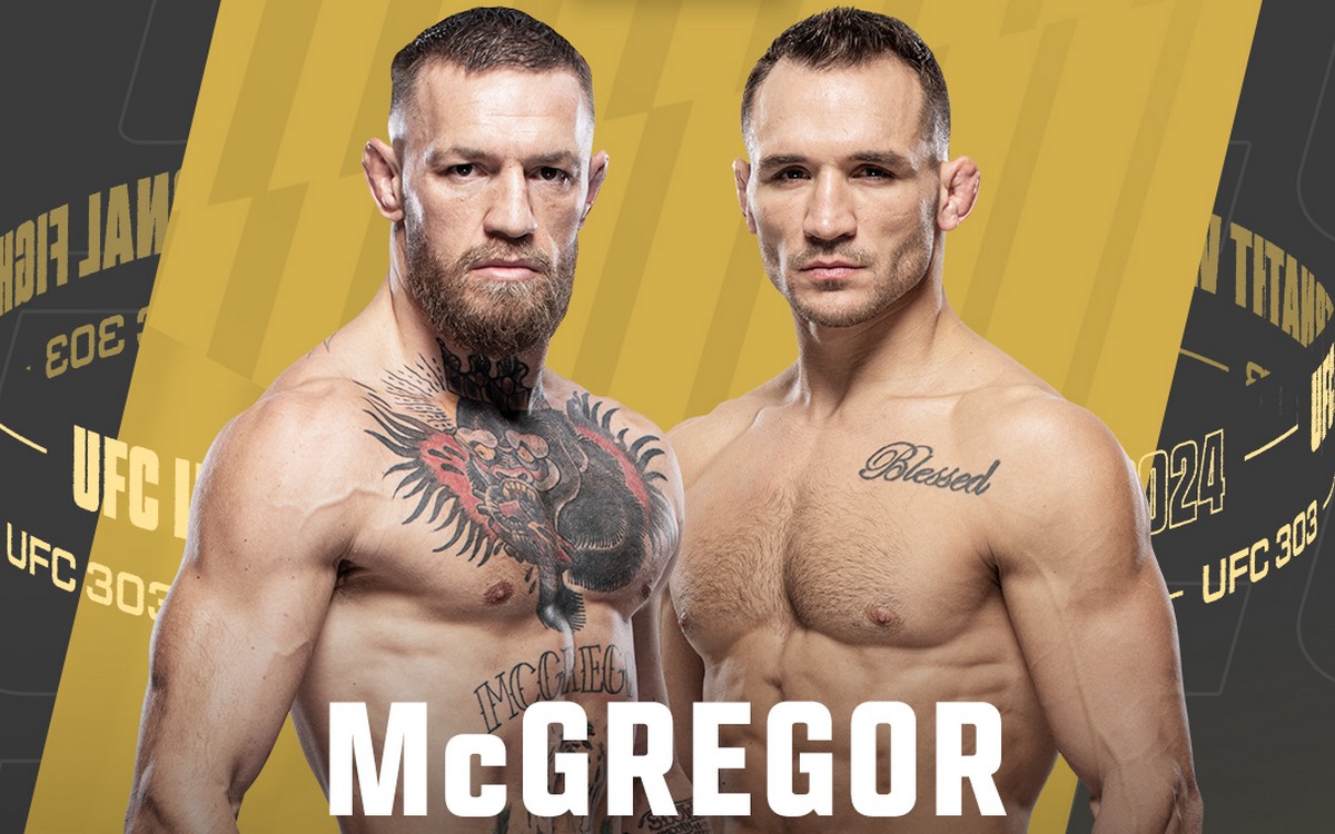 UFC 303: Finally official!  Conor McGregor will face Chandler in June!