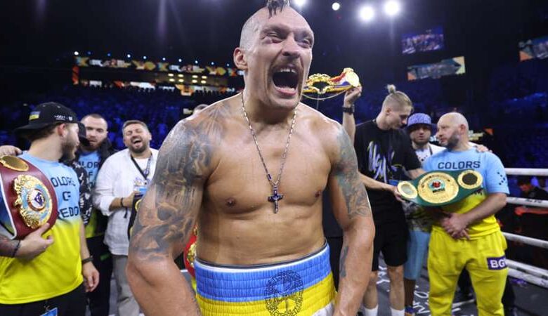 Usyk oddaje pas