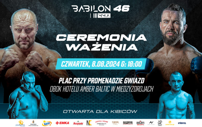 Babilon MMA 46 ważenie