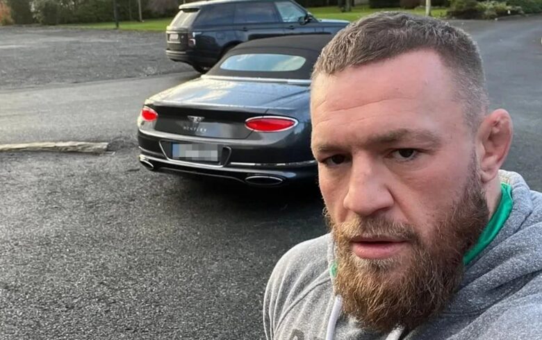 Conor McGregor piratem drogowym