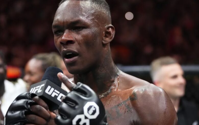 Israel Adesanya wskazał