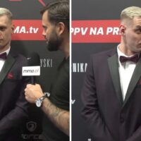 Bezcenna reakcja „Taazy’ego” na to, że ostro pyskował… byłemu zawodnikowi UFC! [WIDEO]