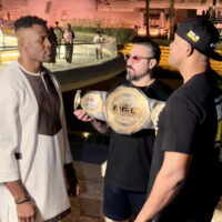 Francis Ngannou stanął twarzą w twarz z Renanem Ferreirą przed galą PFL!