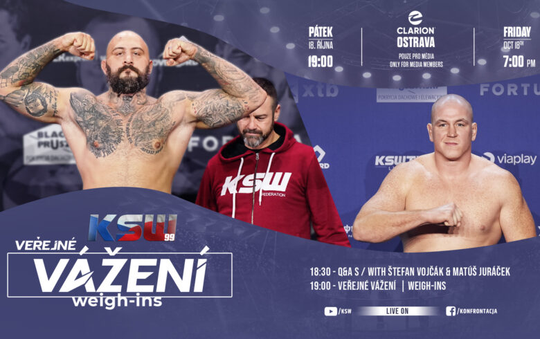 Wyniki porannego ważenia przed galą KSW 99