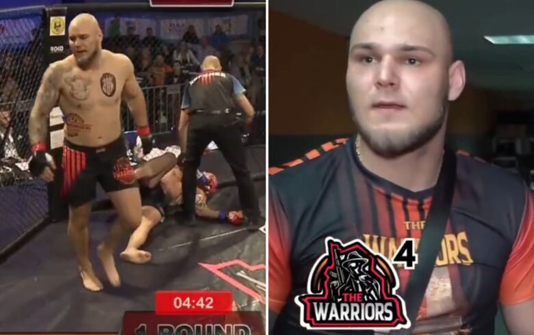 wywiad Kacpra Miklasza po The Warriors MMA 4