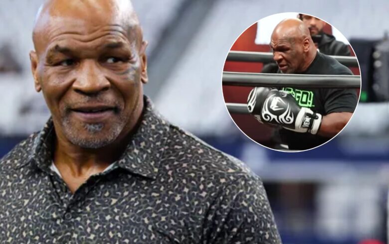 Mike Tyson zaprezentował się na otwartym treningu