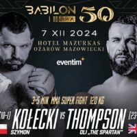 Szymon Kołecki Babilon MMA 50