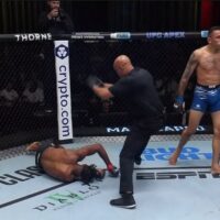 UFC Vegas 100: Carlos Prates efektownie nokautuje Neila Magny’ego w walce wieczoru [WIDEO]