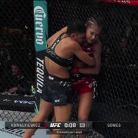 UFC Vegas 100: Karolina Kowalkiewicz zdominowana przez Denise Gomes. Kolejna porażka Polki