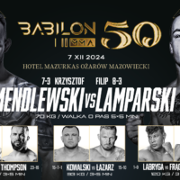 Mendlewski vs Lamparski na Babilon MMA 50